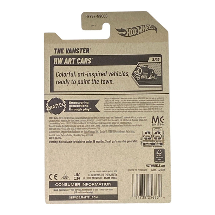 Hot Wheels The Vanster - HW Art Cars Series 3/10 - for just $1.79! 