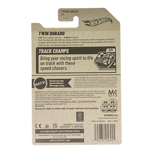 Hot Wheels Twin Dorado - Track Champs Series 3/5 - for just $1.79! 