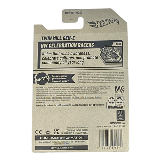Hot Wheels Twin Mill Gen-E - HW Celebration Racers Series 1/10 - for just $1.79! 