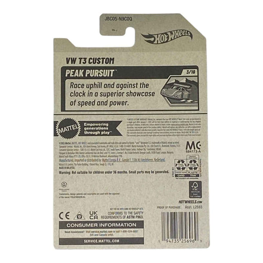 Hot Wheels VW T3 Custom - Peak Pursuit Series 3/10 - for just $1.79! 