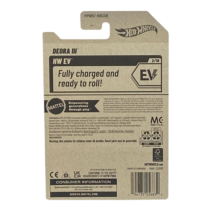 Hot Wheels Deora III - EV Series 2/10 - for just $1.79! 