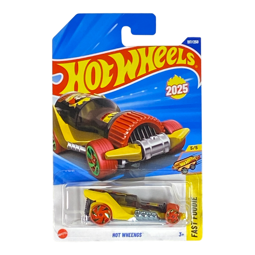Yellow Hot Wheels Hot Wheengs 5/5 - for just $1.99! 