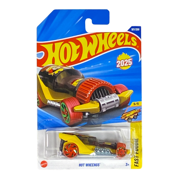 Yellow Hot Wheels Hot Wheengs 5/5 - for just $1.99! 