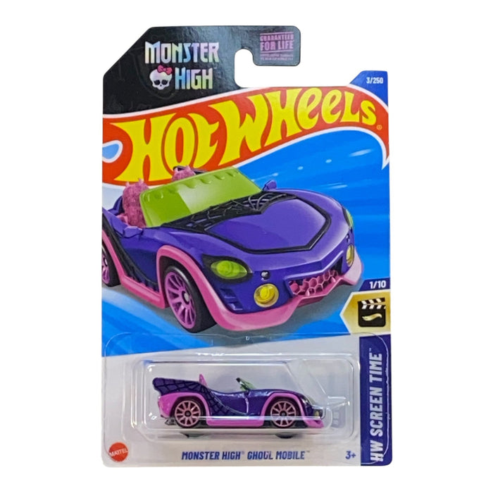 Hot Wheels Monster High Ghoul Mobile - Screen Time Series 1/10 (Ver 3) - for just $1.79! 