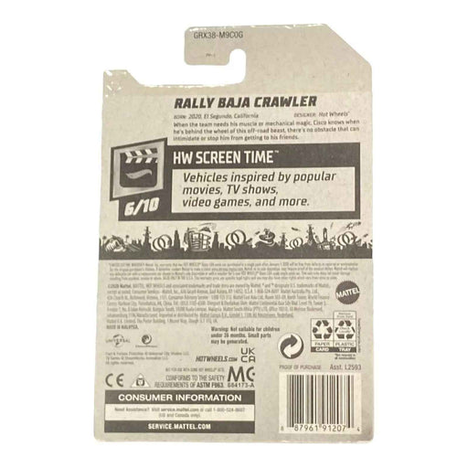 Hot Wheels Rally Baja Crawler - Fast & Furious Spy Racers - Screen Time Series - for just $1.79! 