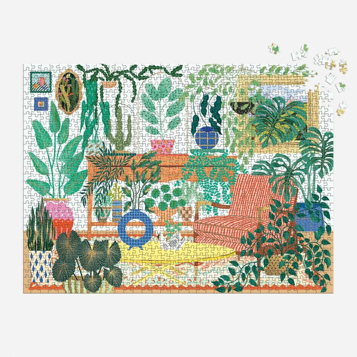 Houseplant Haven 1000 Piece Jigsaw Puzzle Galison - for just $21.99! 
