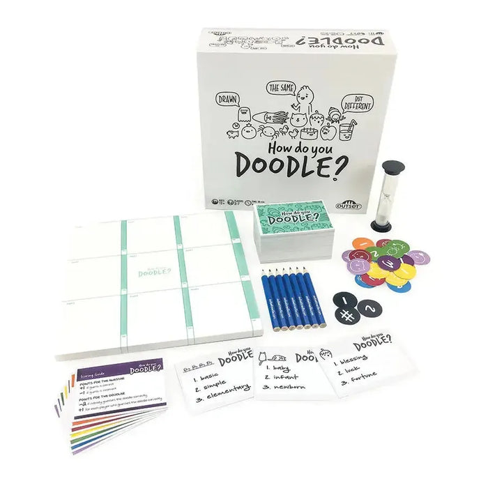 How Do You Doodle? - The Fun Fast Paced Drawing Game - Outset - for just $24.99! 