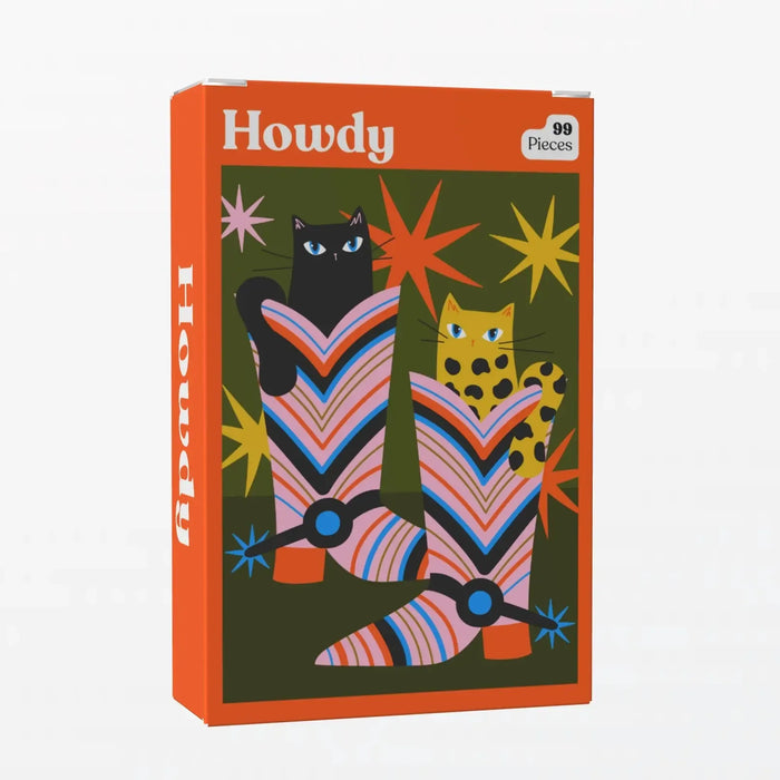 Howdy 99 Piece Mini Jigsaw Puzzle Puzzledly - for just $9.99! 
