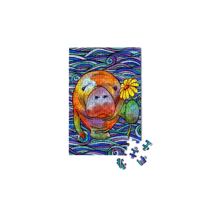Hue Manatee 150 Piece Mini Jigsaw Puzzle Micro Puzzles - for just $10.99! 