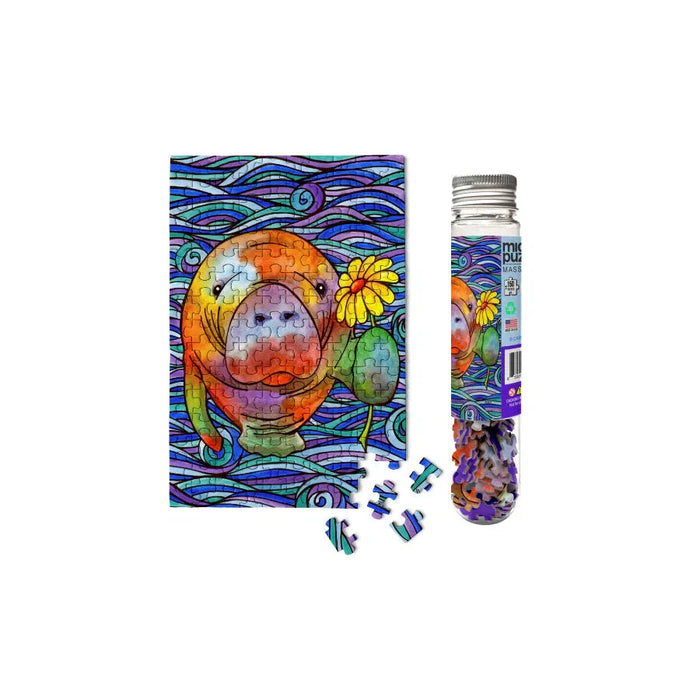 Hue Manatee 150 Piece Mini Jigsaw Puzzle Micro Puzzles - for just $10.99! 