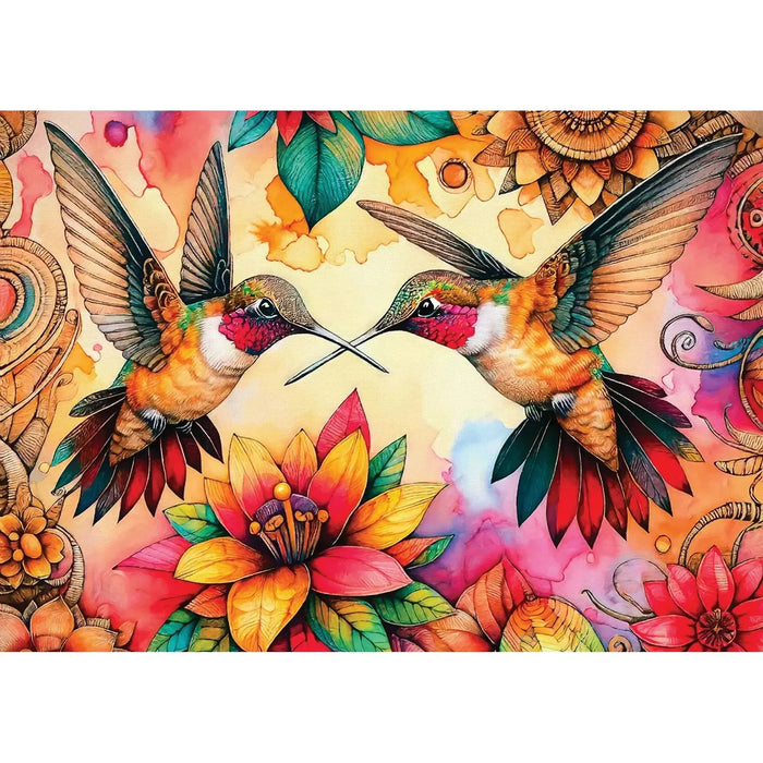 Hummingbird Haven 1000 Piece Jigsaw Puzzle Enjoy - for just $24.99! 