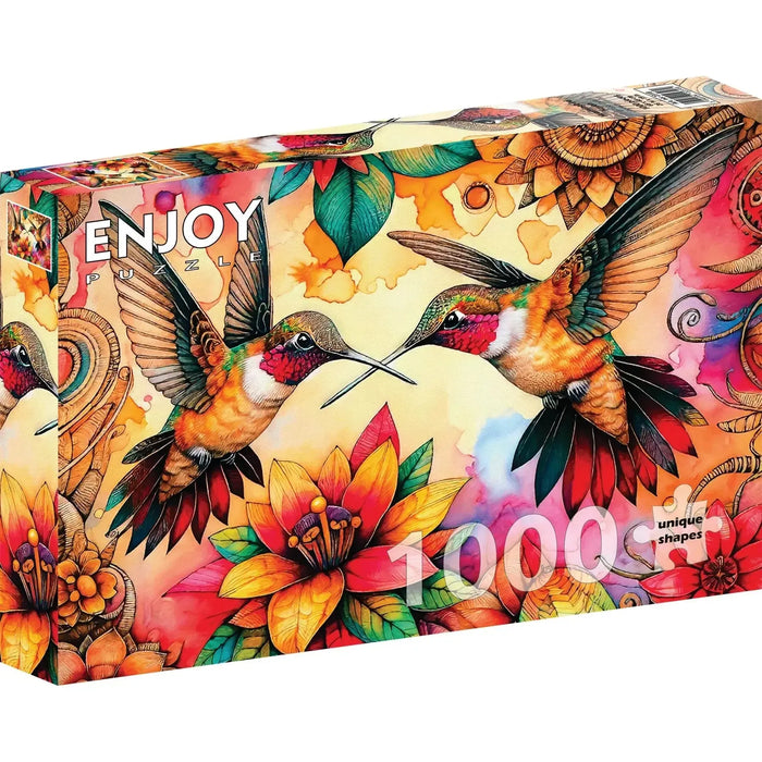 Hummingbird Haven 1000 Piece Jigsaw Puzzle Enjoy - for just $24.99! 