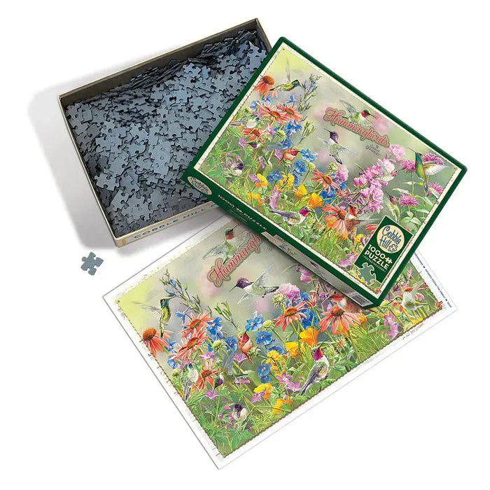 Hummingbirds 1000 Piece Jigsaw Puzzle Cobble Hill - for just $19.99! 