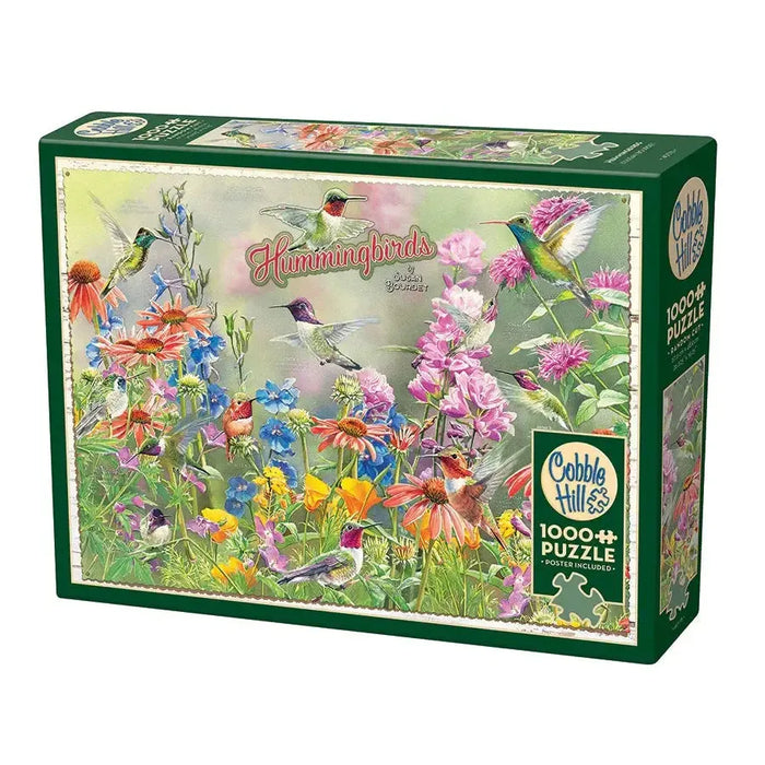 Hummingbirds 1000 Piece Jigsaw Puzzle Cobble Hill - for just $19.99! 