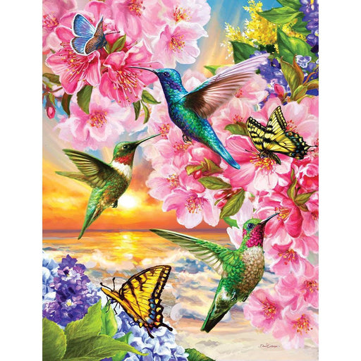Hummingbirds 500 Piece Jigsaw Puzzle Springbok - for just $17.99! 