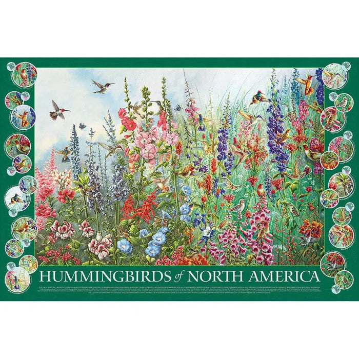 Hummingbirds of North America 2000 Piece Jigsaw Puzzle Cobble Hill - for just $29.99! 