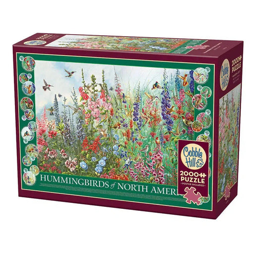 Hummingbirds of North America 2000 Piece Jigsaw Puzzle Cobble Hill - for just $29.99! 