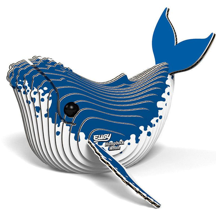 Humpback Whale 3D Cardboard Model Kit Eugy - for just $11.99! 