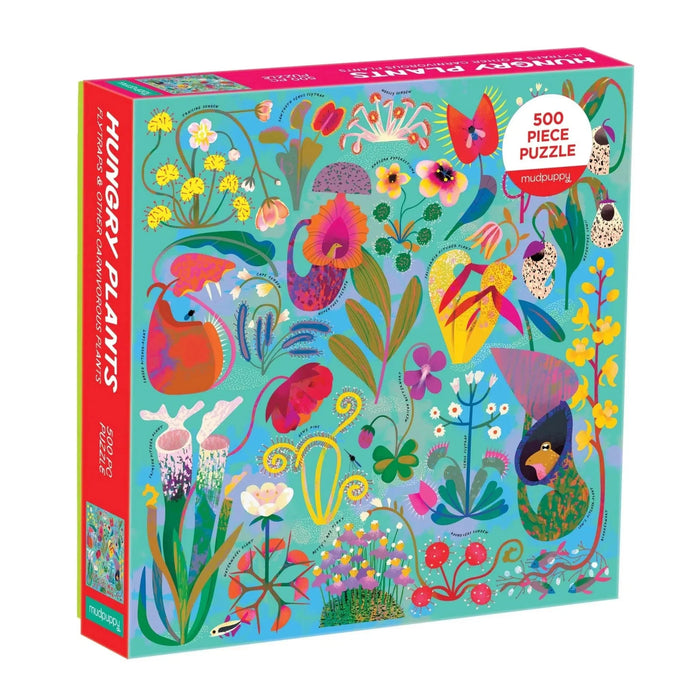 Hungry Plants 500 Piece Jigsaw Puzzle Mudpuppy - for just $17.99! 