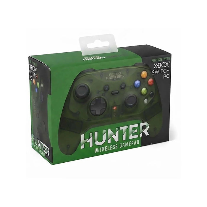 Retro Fighter Hunter Wireless Controller Green For: XBOX, Switch, Windows PC - for just $49.99! 