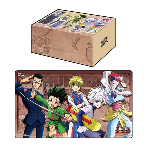 Union Arena Playmat & Half Storage Box Set: Hunter x Hunter - for just $45! 