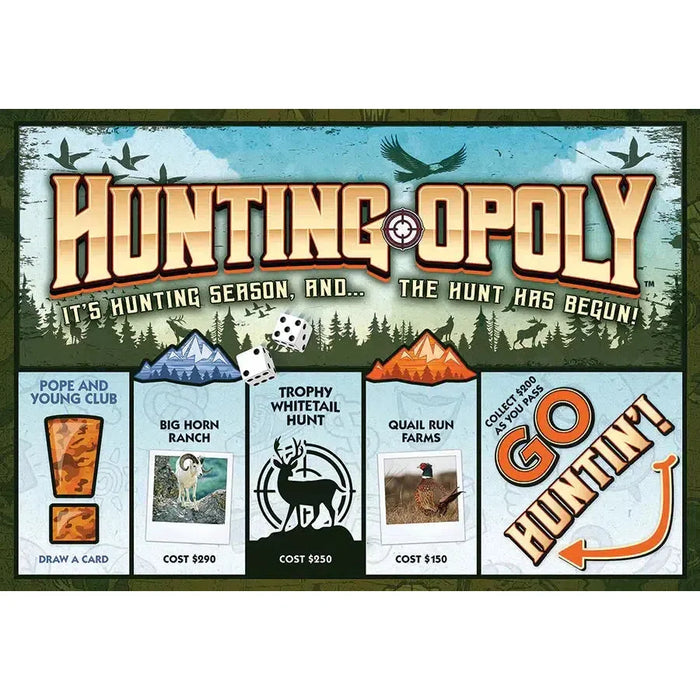 Hunting-Opoly Board Game Outset - for just $29.99! 