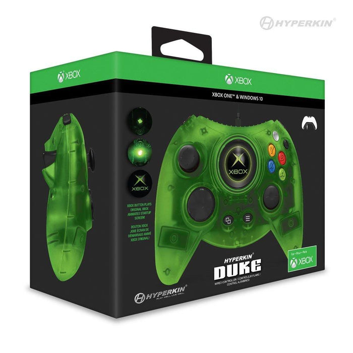 Hyperkin Duke Wired Controller (Green Limited Edition) - Officially Licensed by Xbox (Xbox One/Xbox Series X) - Just $0! Shop now at Retro Gaming of Denver