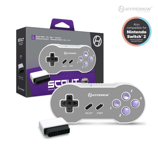 Scout Premium Wireless Controller for Super NES® / PC / Android® - for just $34.99! 