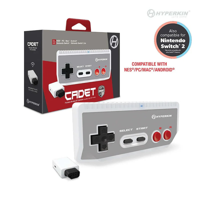 The Cadet BT – Premium Wireless NES Controller for NES® / PC / Android® - for just $34.99! 