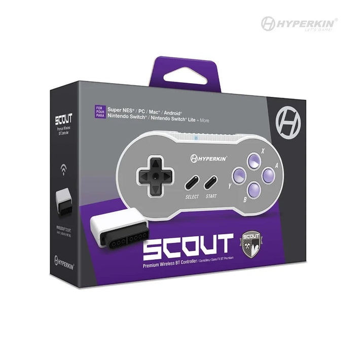 Scout Premium Wireless Controller for Super NES® / PC / Android® - for just $34.99! 