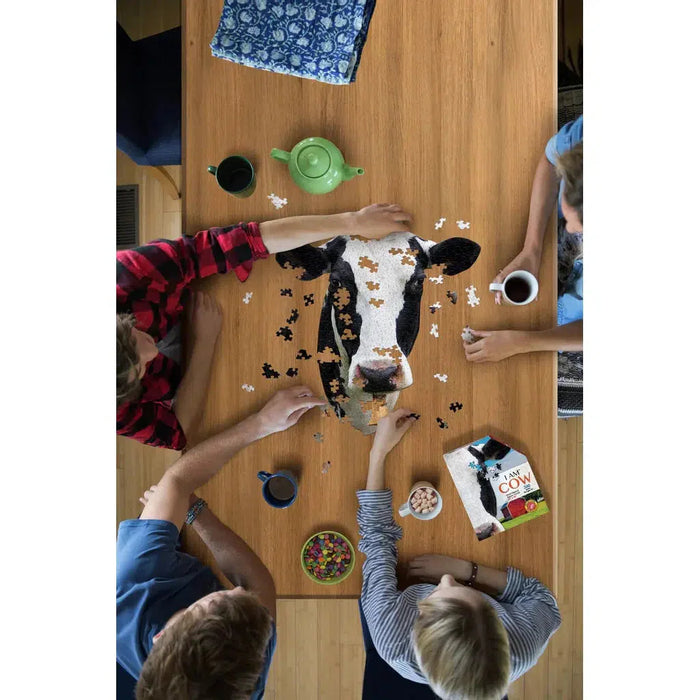 I Am Cow 300 Piece Head Shaped Jigsaw Puzzle Madd Capp - for just $16.99! 