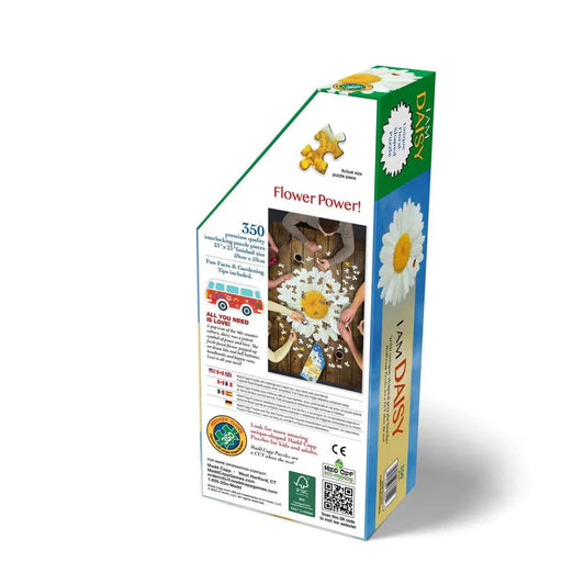 I Am Daisy 350 Piece Floral Shaped Jigsaw Puzzle Madd Capp - for just $19.99! 