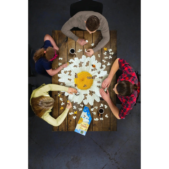 I Am Daisy 350 Piece Floral Shaped Jigsaw Puzzle Madd Capp - for just $19.99! 