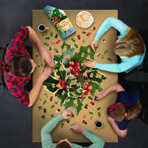 I Am Holly 350 Piece Floral Shaped Jigsaw Puzzle Madd Capp - for just $19.99! 