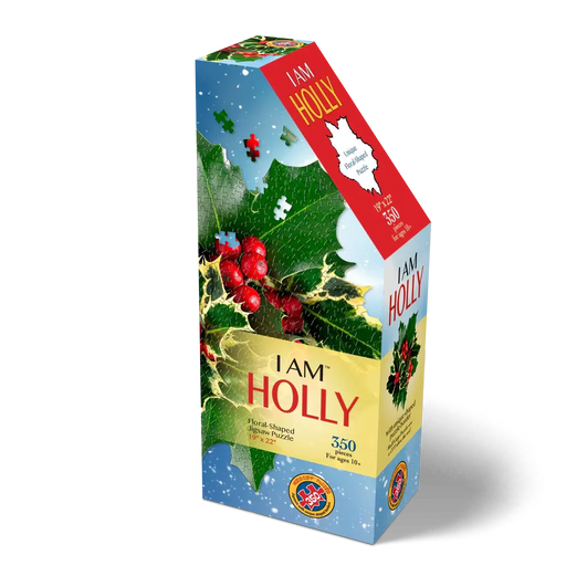 I Am Holly 350 Piece Floral Shaped Jigsaw Puzzle Madd Capp - for just $19.99! 