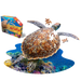 I Am Lil' Sea Turtle 100 Piece Animal Shaped Jigsaw Puzzle Madd Capp - for just $22.99! 