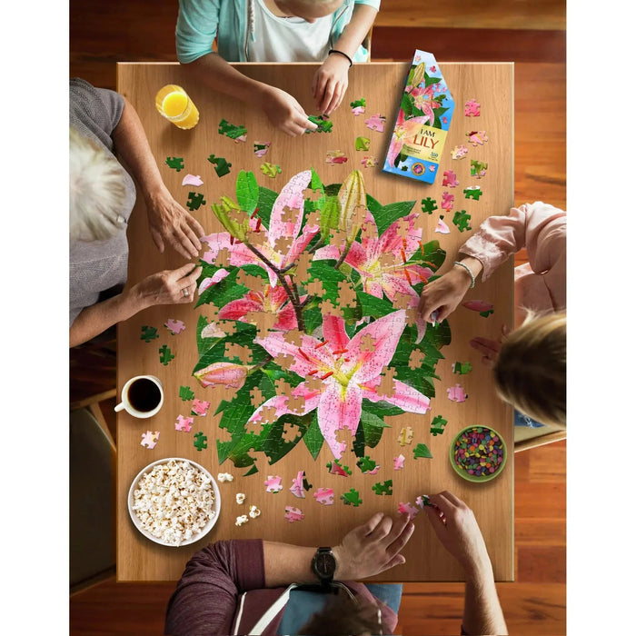 I Am Lily 350 Piece Floral Shaped Jigsaw Puzzle Madd Capp - for just $19.99! 