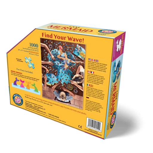 I Am Mermaid 1000 Piece Unique Shaped Jigsaw Puzzle Madd Capp - for just $26.99! 