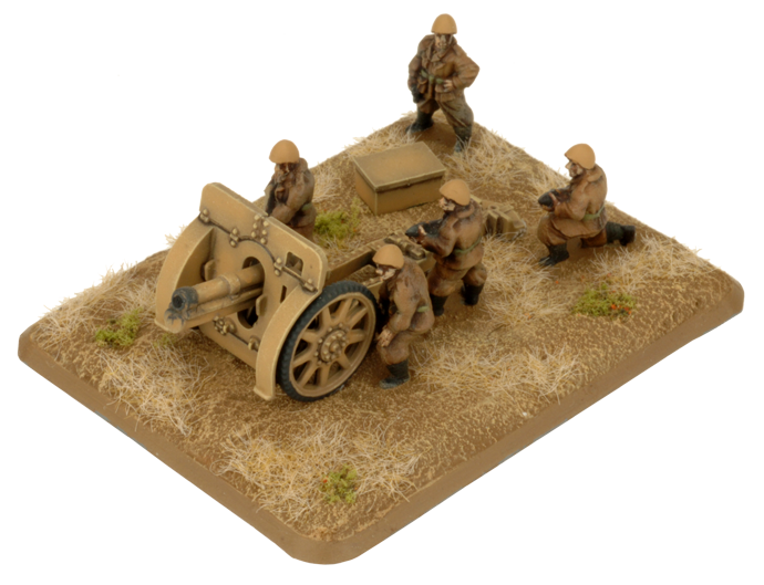 Flames of War: Italian 100mm Howitzer Battery (Mid War) - for just $37! 