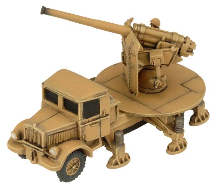 Flames of War: Italian 90mm on Lancia Anti-tank Battery (Mid War) - for just $30! 