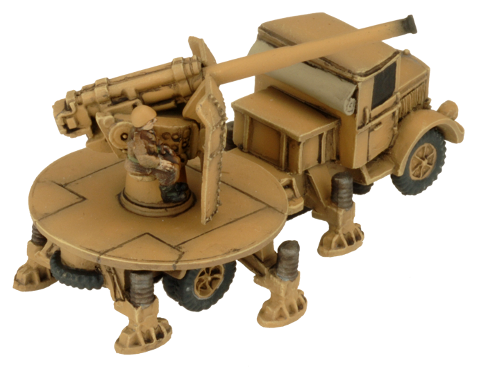 Flames of War: Italian 90mm on Lancia Anti-tank Battery (Mid War) - for just $30! 