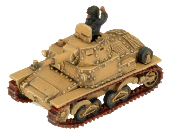 Flames of War: Italian L6/40 Light Tank Platoon (Mid War) - for just $30! 