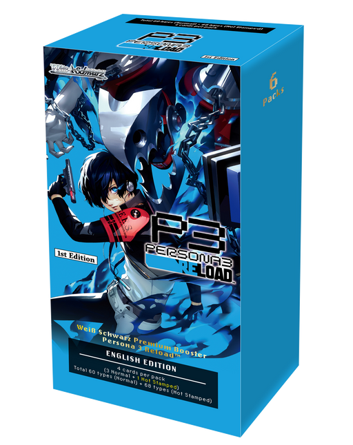 Weiss Schwarz: Persona 3 Reload Premium Booster Box (6 Packs) [English Version] - for just $45.99! 