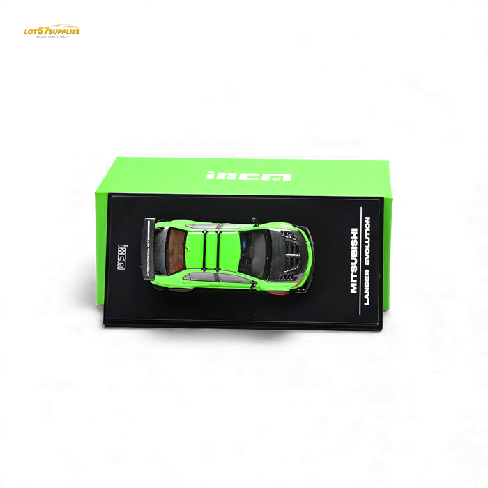 IHCM Mitsubishi Lancer Evo IX Parrot Green 1:64 - for just $39.99! 