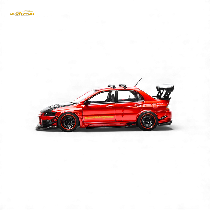 IHCM Mitsubishi Lancer Evo IX Metallic Red 1:64 - for just $38.99! 