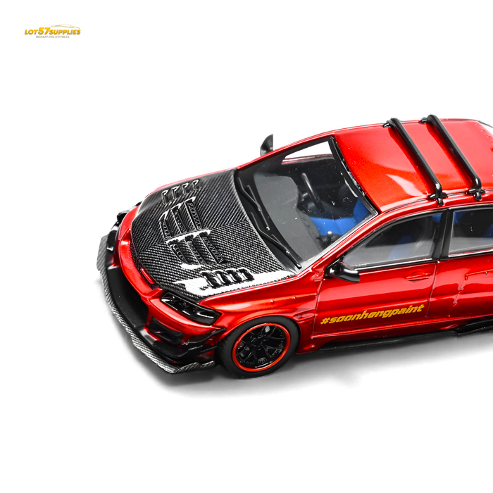 IHCM Mitsubishi Lancer Evo IX Metallic Red 1:64 - for just $38.99! 