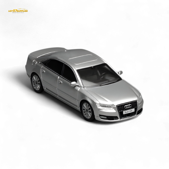 Motorhelix Audi A8 D3 Facelift Silver 1:64 - for just $34.99! 