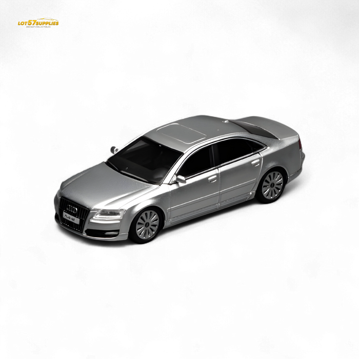 Motorhelix Audi A8 D3 Facelift Silver 1:64 - for just $34.99! 