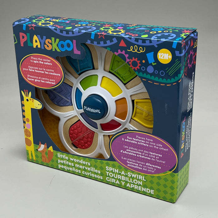 PLAYSKOOL Little Wonders Spin-a-Swirl Puzzle Play Learning toy 12+Month 23226 - for just $9! 