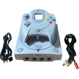 Top front view of Sega Dreamcast Console